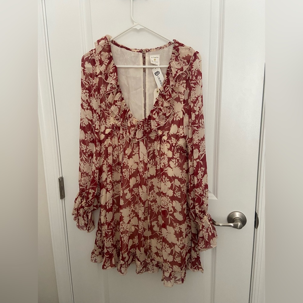 Floral skater dress
